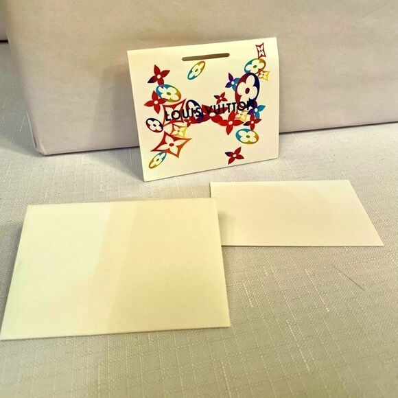 LOUIS VUITTON PERFUME BOX COMPLETE WITH PERFUME TUBE & BOX UNUSED GIFT CARD AND - Picture 10 of 11